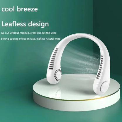 Mini Neck Portable No Bladeless Hanging Neck Rechargeable Air Cooler