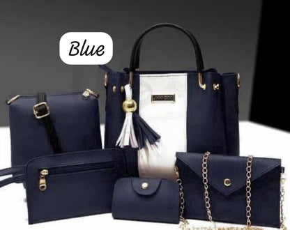 5-Piece Jimmy Choo Bag Combo | Main Bag, Sling, Pouch, Envelope Sling & Card Holder