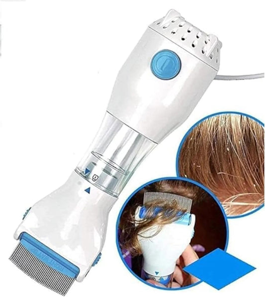 V Comb Electronic Head Lice Removal Machine With 4 Filters Anti Lice Device Safe Effective And Easy To Use