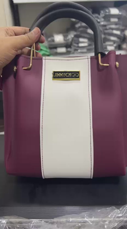5-Piece Jimmy Choo Bag Combo | Main Bag, Sling, Pouch, Envelope Sling & Card Holder