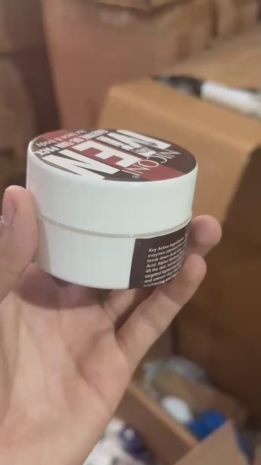 Niconi Men Enzyme De-Tan Cream | Tan Removal, Brightening & Deep Cleansing for Men | 100ml