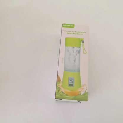 Portable 6-Blade USB Rechargeable Juicer Blender for Smoothies Shakes Baby Food and Outdoor Use | Random Color
